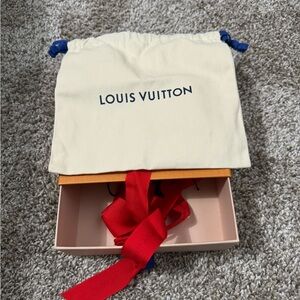 Louis Vuitton gift box.